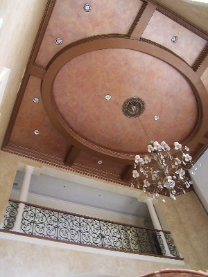 Copper ceiling